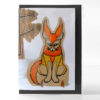 Fennec fox card
