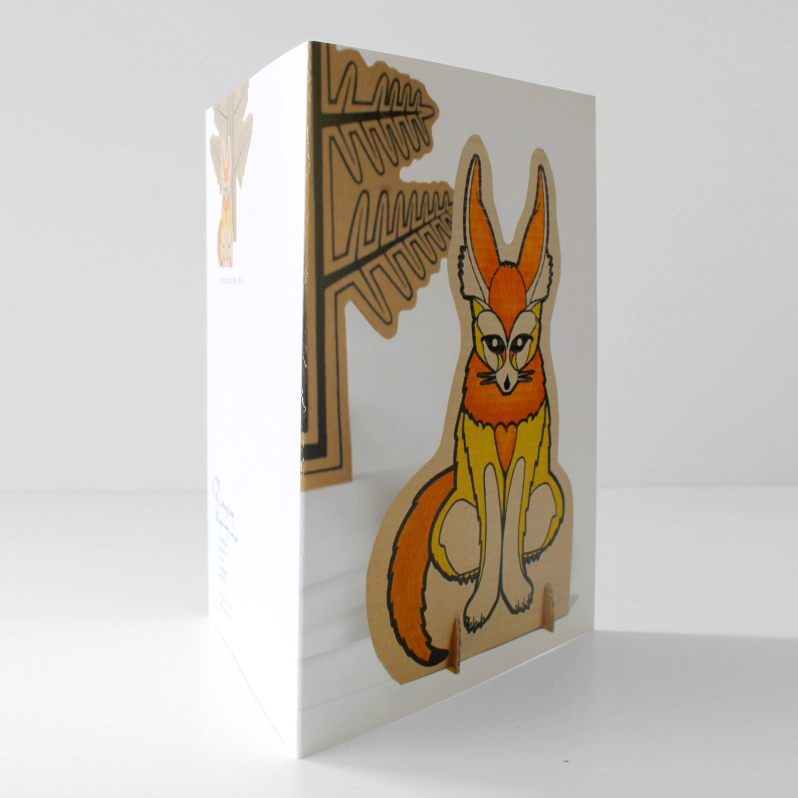 fox-side-l Fennec fox card