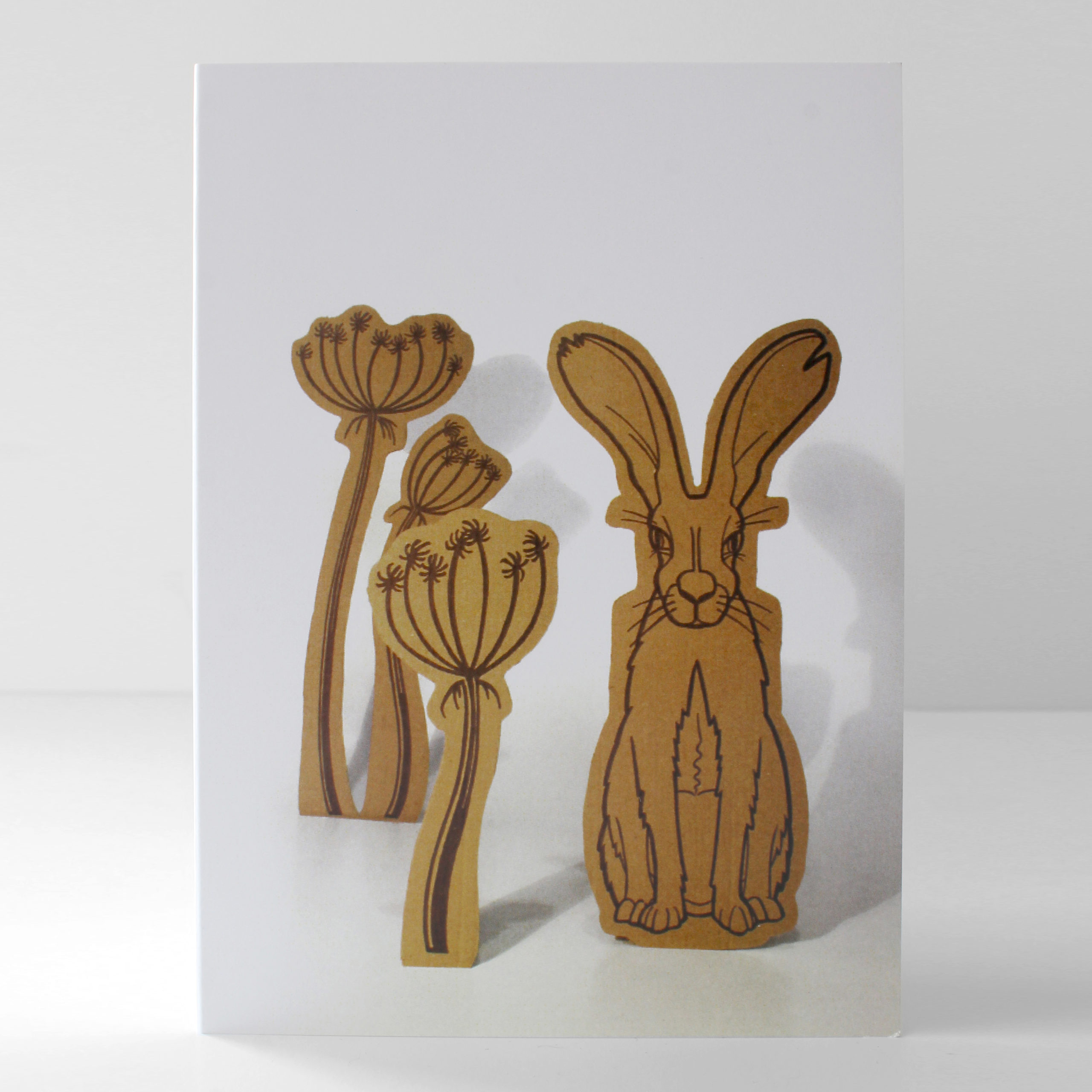 hare-l Hare & Bishops lace card