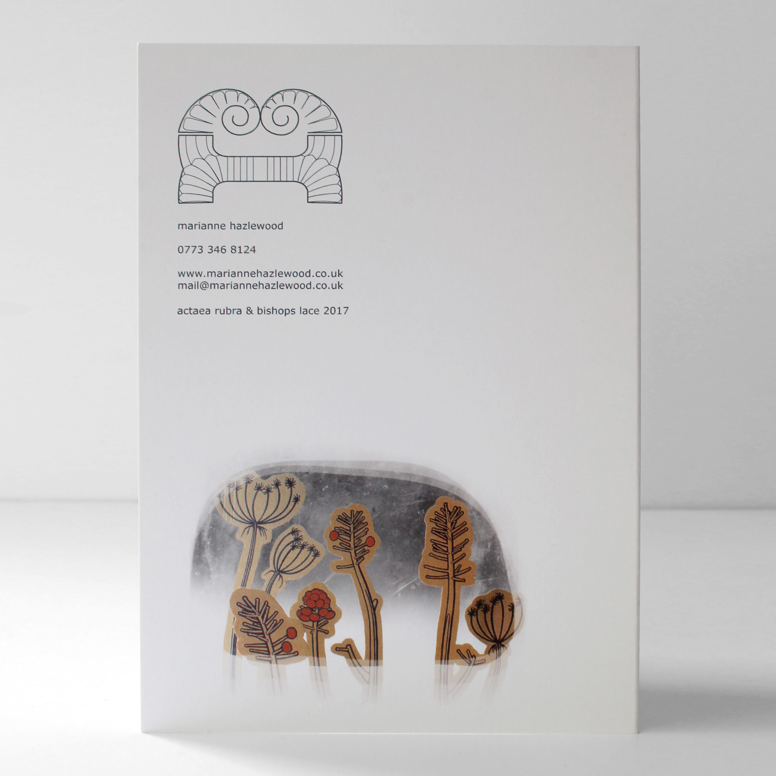plants-back-l Winter glad card