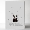 Badger in the snow festive greetings card, illustrated by Marianne Hazlewood, with Merry Merry on the front, blank inside Badger in the snow festive greetings card, illustrated by Marianne Hazlewood, with Merry Merry on the front, blank inside